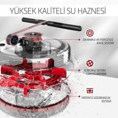 Slazenger Flux Su Dirençli Bluetooth Fitness Uygulamalı Nabız Ölçerli Egzersiz Küreği