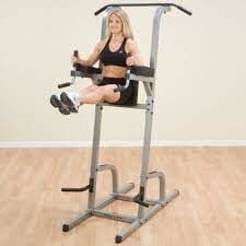 Body Solid Vertical Knee Raise Dip/Pull Up/Chin Machine