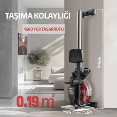 Slazenger Flux Su Dirençli Bluetooth Fitness Uygulamalı Nabız Ölçerli Egzersiz Küreği