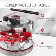 Slazenger Flux Su Dirençli Bluetooth Fitness Uygulamalı Nabız Ölçerli Egzersiz Küreği