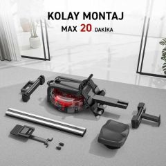 Slazenger Flux Su Dirençli Bluetooth Fitness Uygulamalı Nabız Ölçerli Egzersiz Küreği