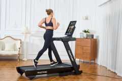 Tunturi Masters TM 6500 Çevrilebilen Akıllı Ekranlı, 5 HP Sessiz Motorlu, Otomatik Eğimli