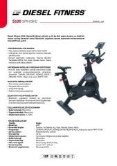 Diesel Fitness S-100 Spin Bike