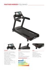 Diesel Fitness Panther Mirror Koşu Bandı