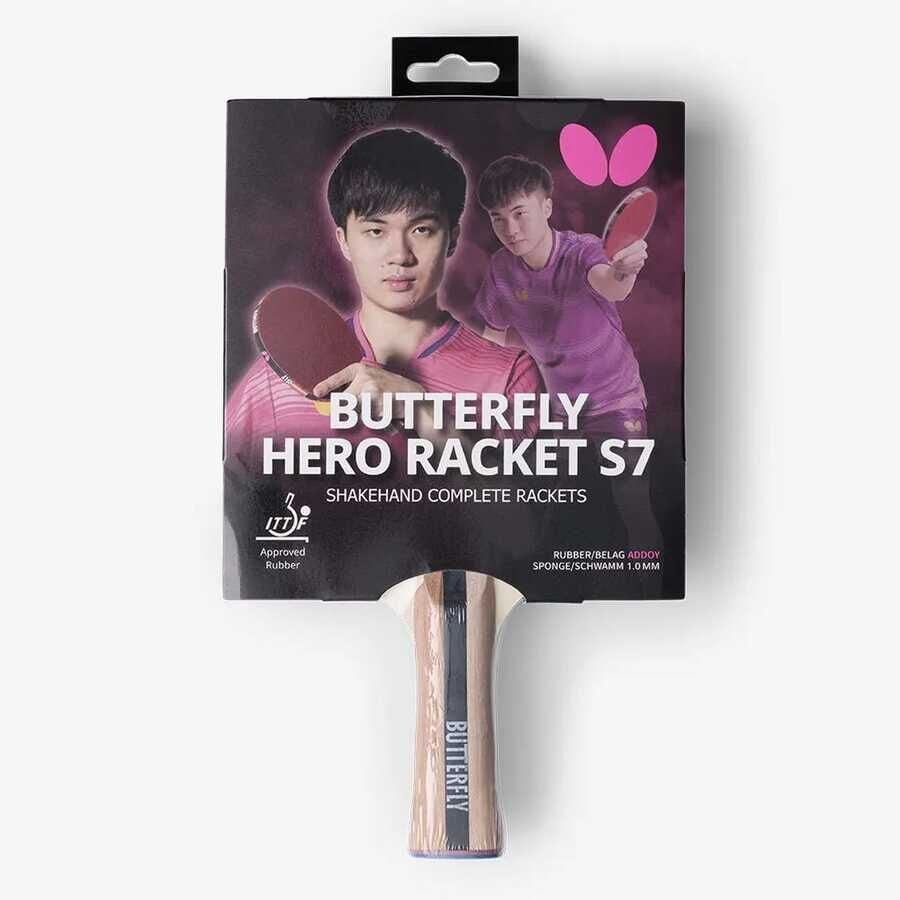 Butterfly Hero Racket S7 Masa Tenisi Raketi